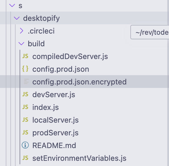 A screenshot showing a file called "Config.json.encrypadulad"